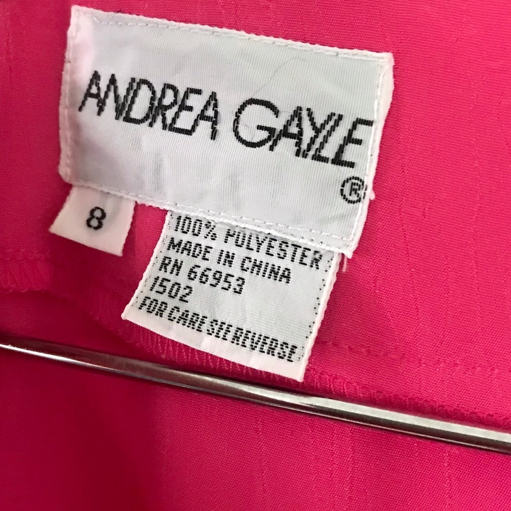 Vintage 1980’s hot pink secretary dress - Picture 6 of 13